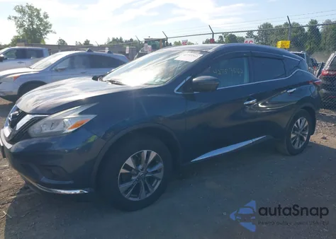 2016 Nissan Murano Platinum/S/Sl/Sv из США, поврежденный, VIN 5N1AZ2MHXGN139180